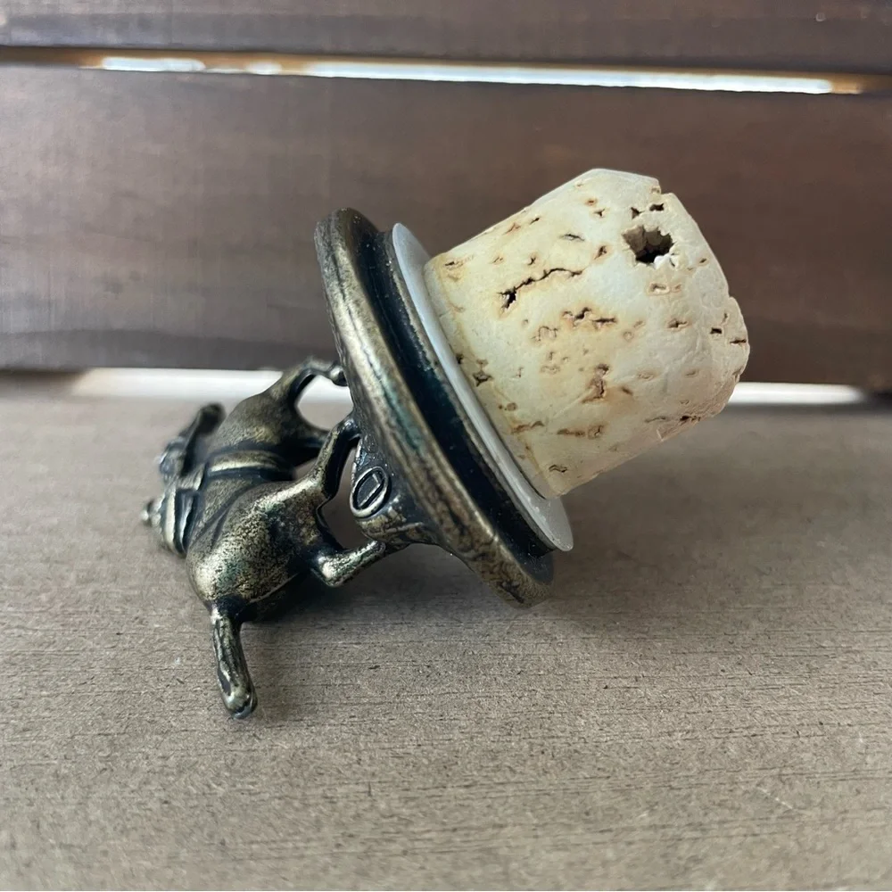 Blanton’s Bourbon Jockey Bottle Stopper LETTER L